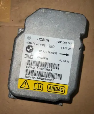 BMW X5 E53 Airbag control unit/module 6933238 31693323800A 0285001681