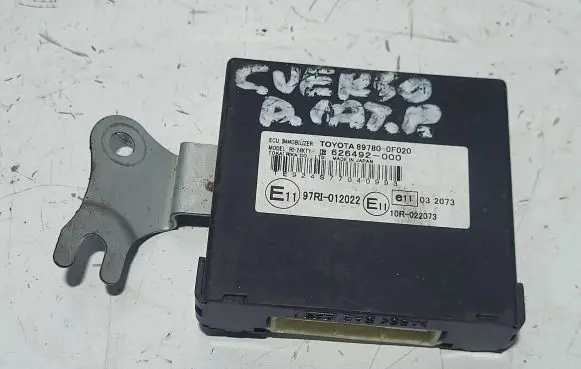 Toyota Corolla Verso AR10 Immobilizer control unit/module 897800F020 97RI012022 626492000
