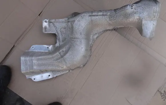 Citroen C3 Exhaust heat shield 9820278280