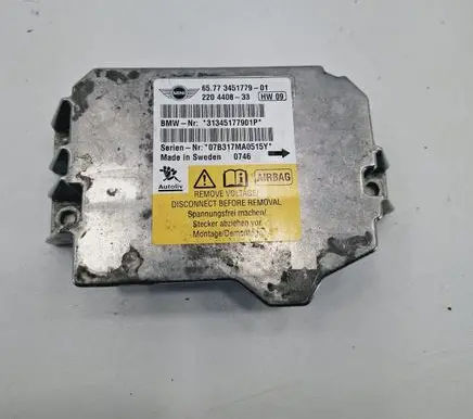 Mini One - Cooper Clubman R55 Airbag control unit/module 3451779