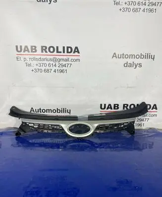 Hyundai i10 Front bumper upper radiator grill 863660X000