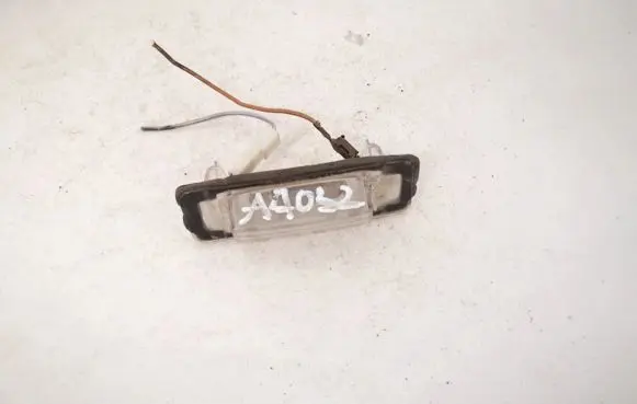 Number plate light
