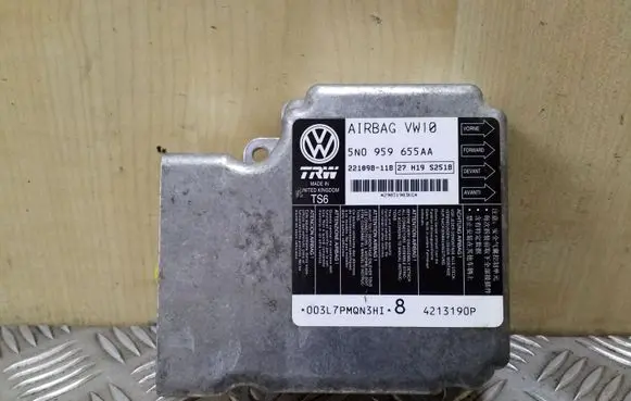 Volkswagen PASSAT B7 Airbag control unit/module 5N0959655AA