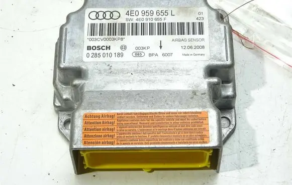 Audi A8 S8 D3 4E Airbag deployment crash/impact sensor 4E0959655L