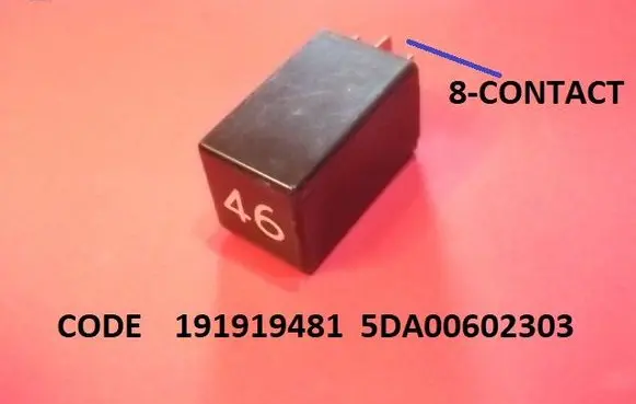 Audi 80 90 S2 B4 Glow plug pre-heat relay 191919481 5DA00602303