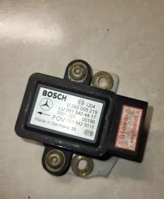 ESP acceleration yaw rate sensor