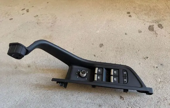 Audi A4 S4 B9 8W Front door window switch trim 8W1867171 4M0959851C