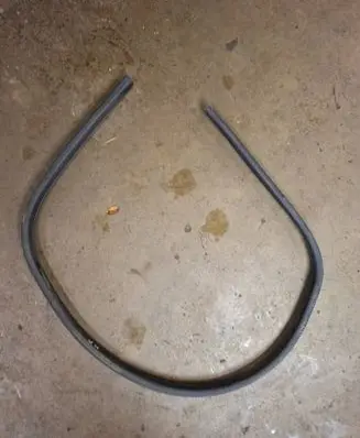 Opel Astra G Rubber seal front coupe door 