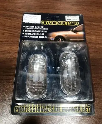 Front fender indicator light