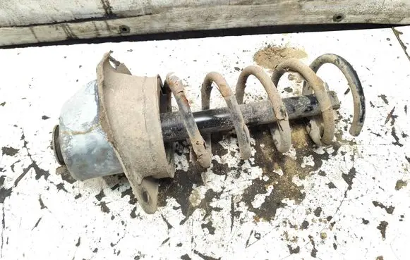 Volvo V70 Rear shock absorber with coil spring 