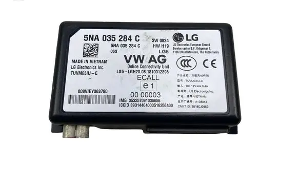 Volkswagen T-Roc Bluetooth control unit module 5NA035284C
