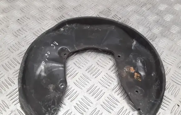 Audi A6 S6 C6 4F Rear brake disc plate dust cover 