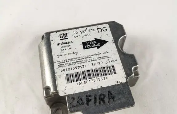 Opel Zafira A Airbag control unit/module 90582536 5WK4190 1923594
