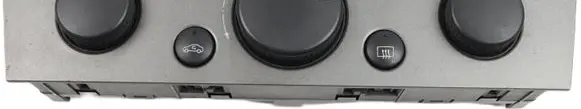 Opel Vectra C Climate control unit 13138196