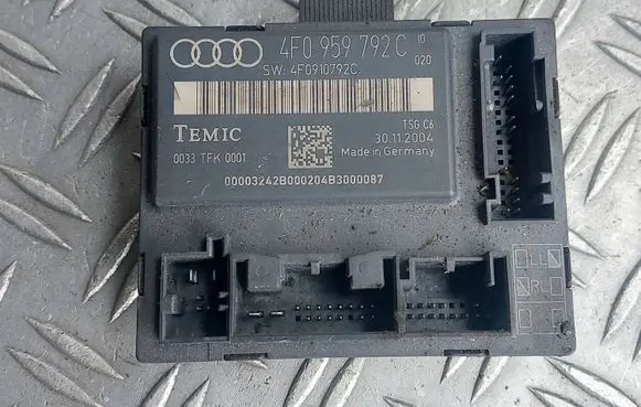Audi A6 S6 C6 4F Door control unit/module 4F0959792C 4F0910792C 0033TFK0001