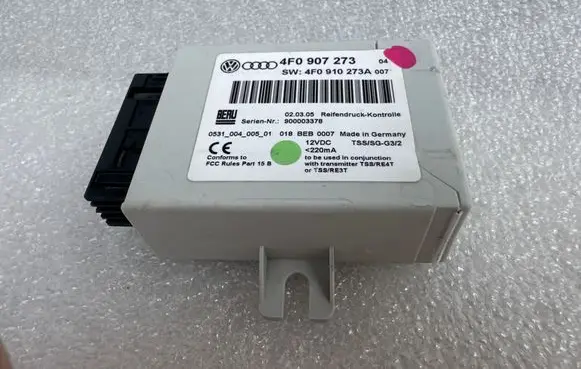 Audi A6 S6 C6 4F Tire pressure control unit 4F0907273 4F0910273A 900003378