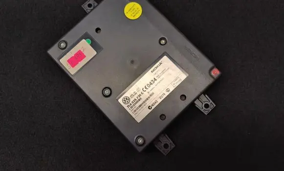 Volkswagen Touareg I Bluetooth control unit module 7L6035730C