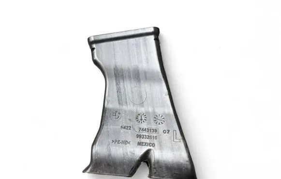 Cabin air duct channel
