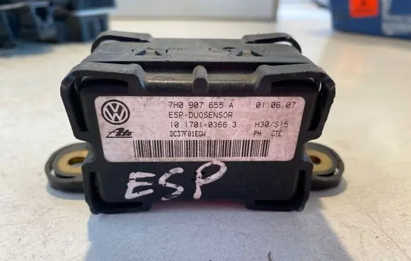 Volkswagen Jetta V ESP acceleration yaw rate sensor 7H0907655A DC37F01EGW 10170103663