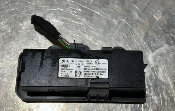 Citroen C5 Bluetooth control unit module 9805727380