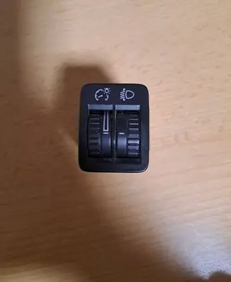 Volkswagen PASSAT B7 Headlight level height control switch