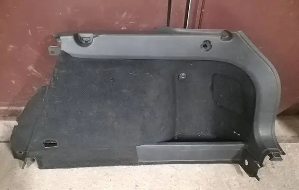 Volkswagen Golf VI Trunk/boot side trim panel 1K9867428