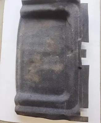 Volkswagen Sharan Trunk/boot floor carpet liner 7N0863697