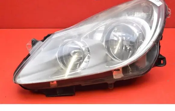 Opel Corsa D Headlight/headlamp 13186381