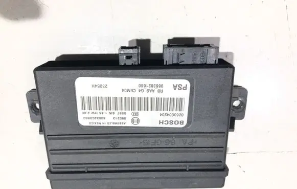 Citroen C4 I Picasso Parking PDC control unit/module 9663821680
