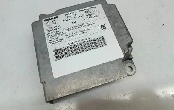 Peugeot 307 Airbag control unit/module 9650109480 5WK42908 08030720