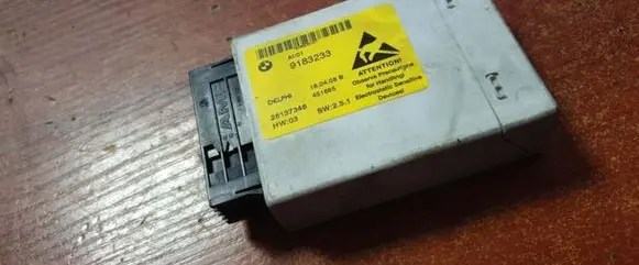 BMW 5 E60 E61 Central console control unit 9183233