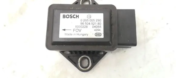 Peugeot 307 ESP acceleration yaw rate sensor 0265005290 5000228 9650452180