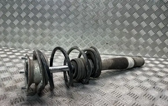 Front shock absorber with coil spring