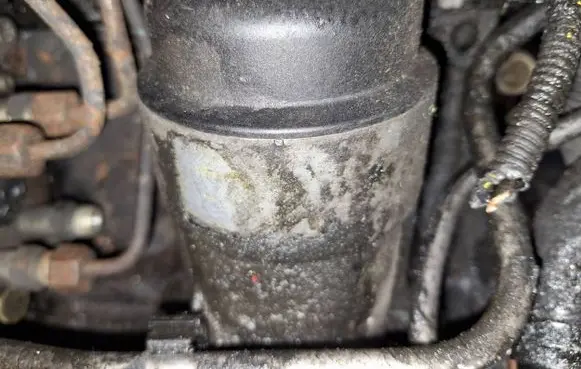 Opel Astra G Oil filter cover 