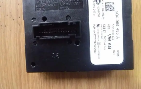 Keyless (KESSY) go control unit/module