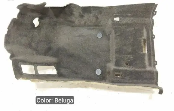 Bentley Continental Front floor carpet liner 3W5863703S4BH
