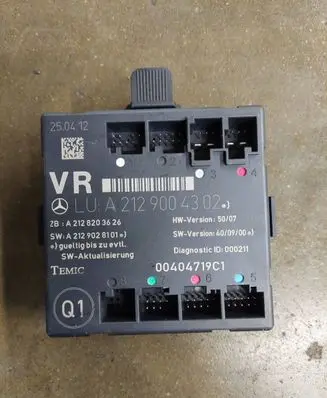 Mercedes-Benz E W212 Door control unit/module A2129028101 A2129004302
