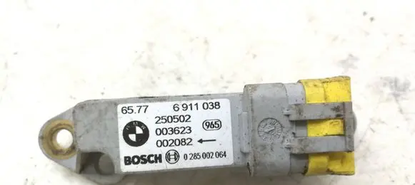 Airbag deployment crash/impact sensor