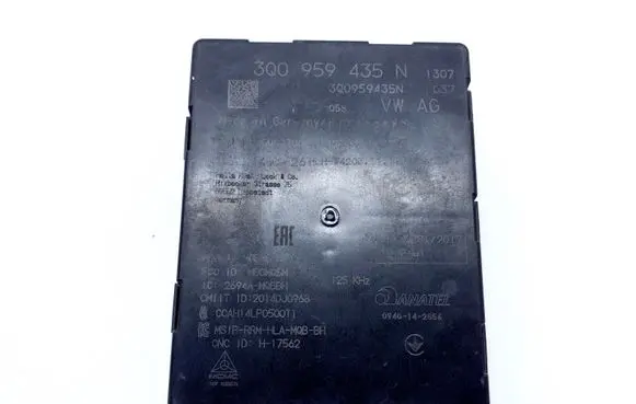 Volkswagen PASSAT B8 Keyless (KESSY) go control unit/module 3Q0959435N