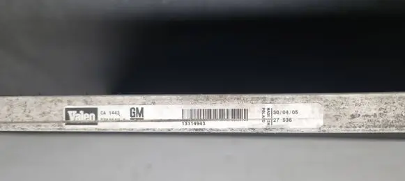 Fiat Croma A/C cooling radiator (condenser) 13114943