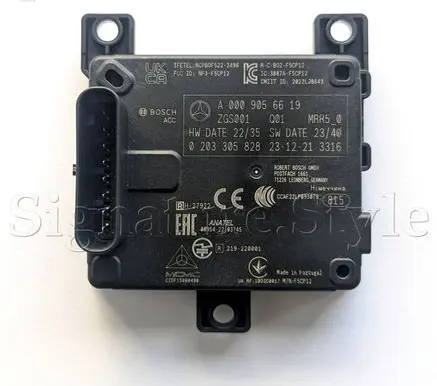 Mercedes-Benz S W223 Distronic sensor radar A0009056619 A0009007054 A0009006647
