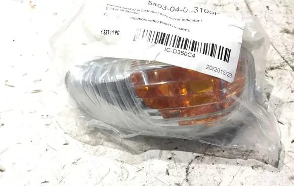 Renault Master III Mirror indicator light 540304053105P 261650223R