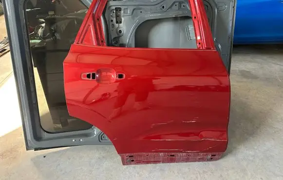 Rear door