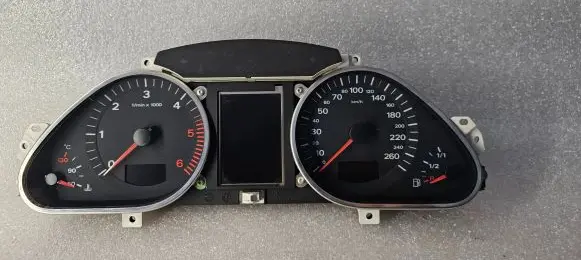 Audi A6 S6 C6 4F Speedometer (instrument cluster) 4L0920930H 4F0910930C AUU15HQ59YP
