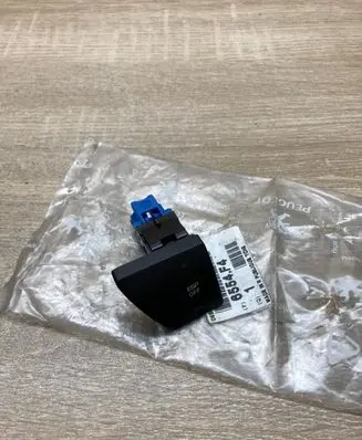 Peugeot 307 ESP (stability program) switch 6554F4 96366695XT