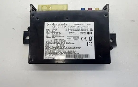Mercedes-Benz E W213 Head unit multimedia control A2139003717