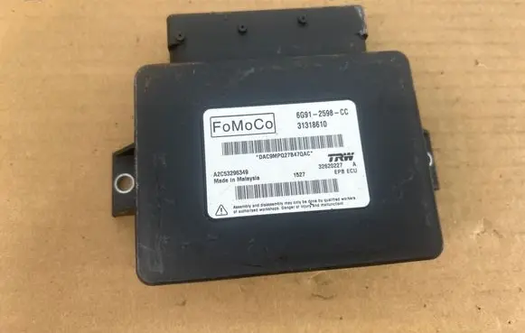 Volvo S60 Hand brake control module 6G912598CC 31318610 A2C53296349