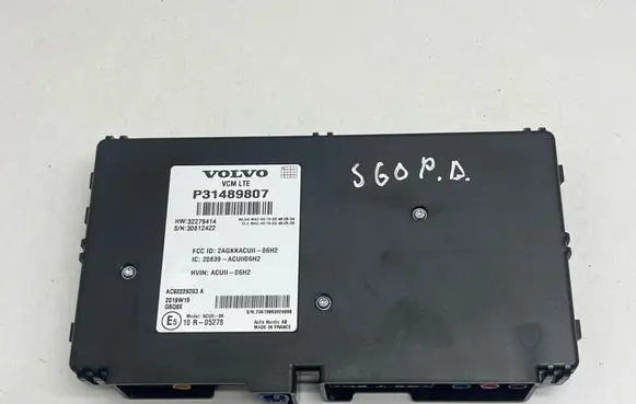 Volvo S60 Camera control unit module 31489807 32279414 30812422