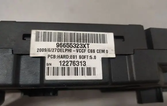 Citroen C5 Wiper turn signal indicator stalk/switch 96655323XT