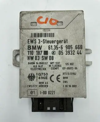 BMW 5 E39 Immobilizer control unit/module 6905668 61356905668 05393244